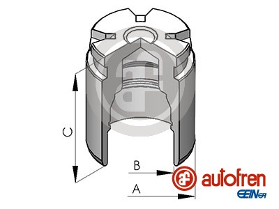 AUTOFREN SEINSA D025530 Pistone, Pinza freno