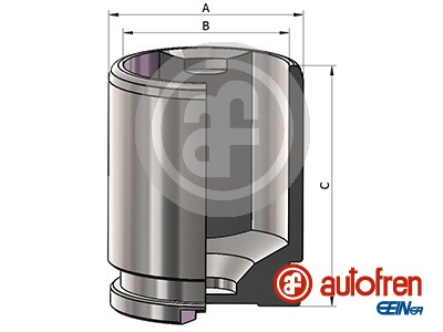 AUTOFREN SEINSA D025541 Pistone, Pinza freno-Pistone, Pinza freno-Ricambi Euro