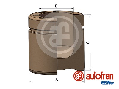 AUTOFREN SEINSA D025574 Pistone, Pinza freno-Pistone, Pinza freno-Ricambi Euro