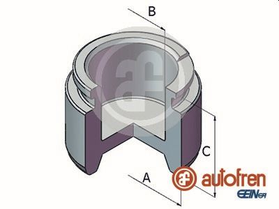 AUTOFREN SEINSA D025665 Pistone, Pinza freno