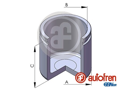 AUTOFREN SEINSA D02567 Pistone, Pinza freno-Pistone, Pinza freno-Ricambi Euro