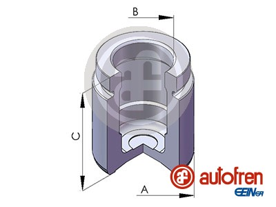 AUTOFREN SEINSA D025689 Pistone, Pinza freno-Pistone, Pinza freno-Ricambi Euro