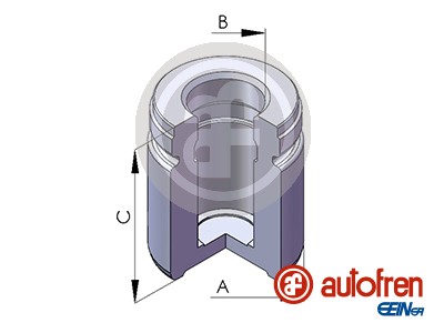 AUTOFREN SEINSA D02577 Pistone, Pinza freno-Pistone, Pinza freno-Ricambi Euro