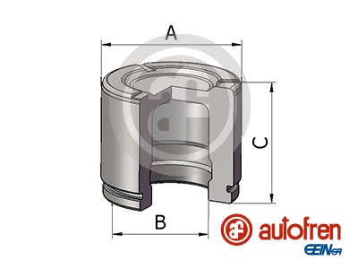 AUTOFREN SEINSA D025785 Pistone, Pinza freno-Pistone, Pinza freno-Ricambi Euro