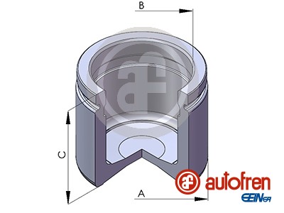 AUTOFREN SEINSA D02586 Pistone, Pinza freno-Pistone, Pinza freno-Ricambi Euro