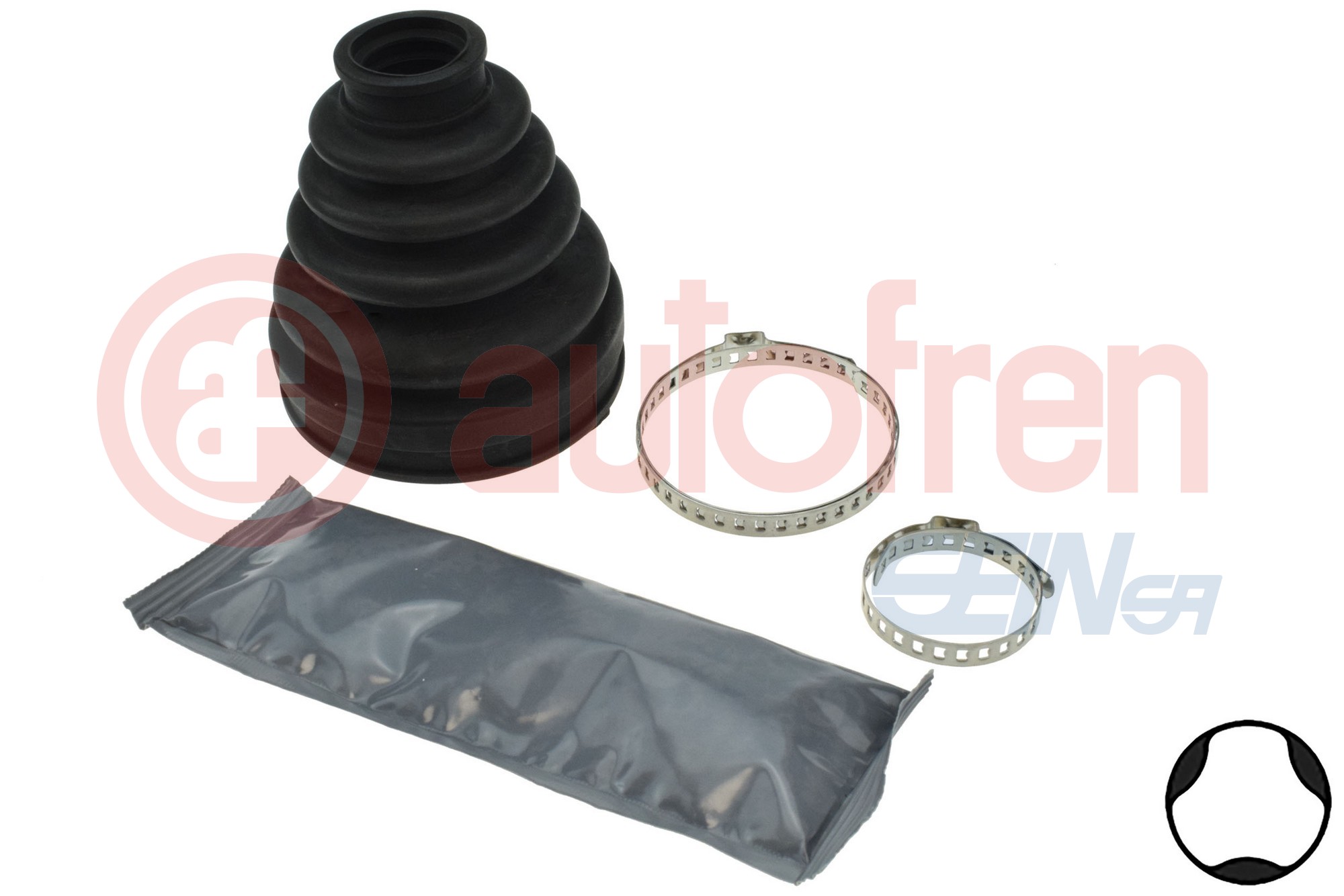 AUTOFREN SEINSA D8395 Kit cuffia, Semiasse-Kit cuffia, Semiasse-Ricambi Euro