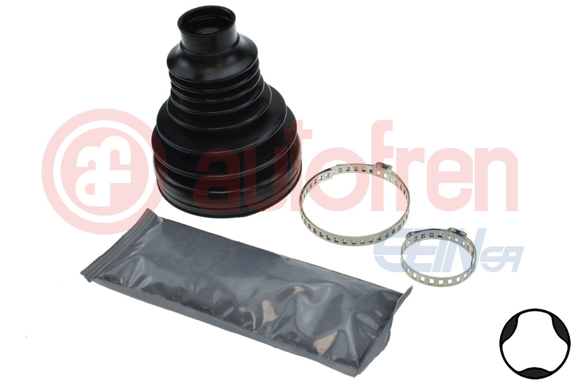 AUTOFREN SEINSA D8597T Kit cuffia, Semiasse-Kit cuffia, Semiasse-Ricambi Euro