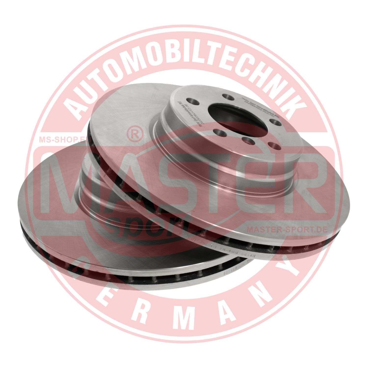 MASTER-SPORT GERMANY 24013001841-SET-MS Δισκόπλακα μπροστινός άξονας for LAND ROVER