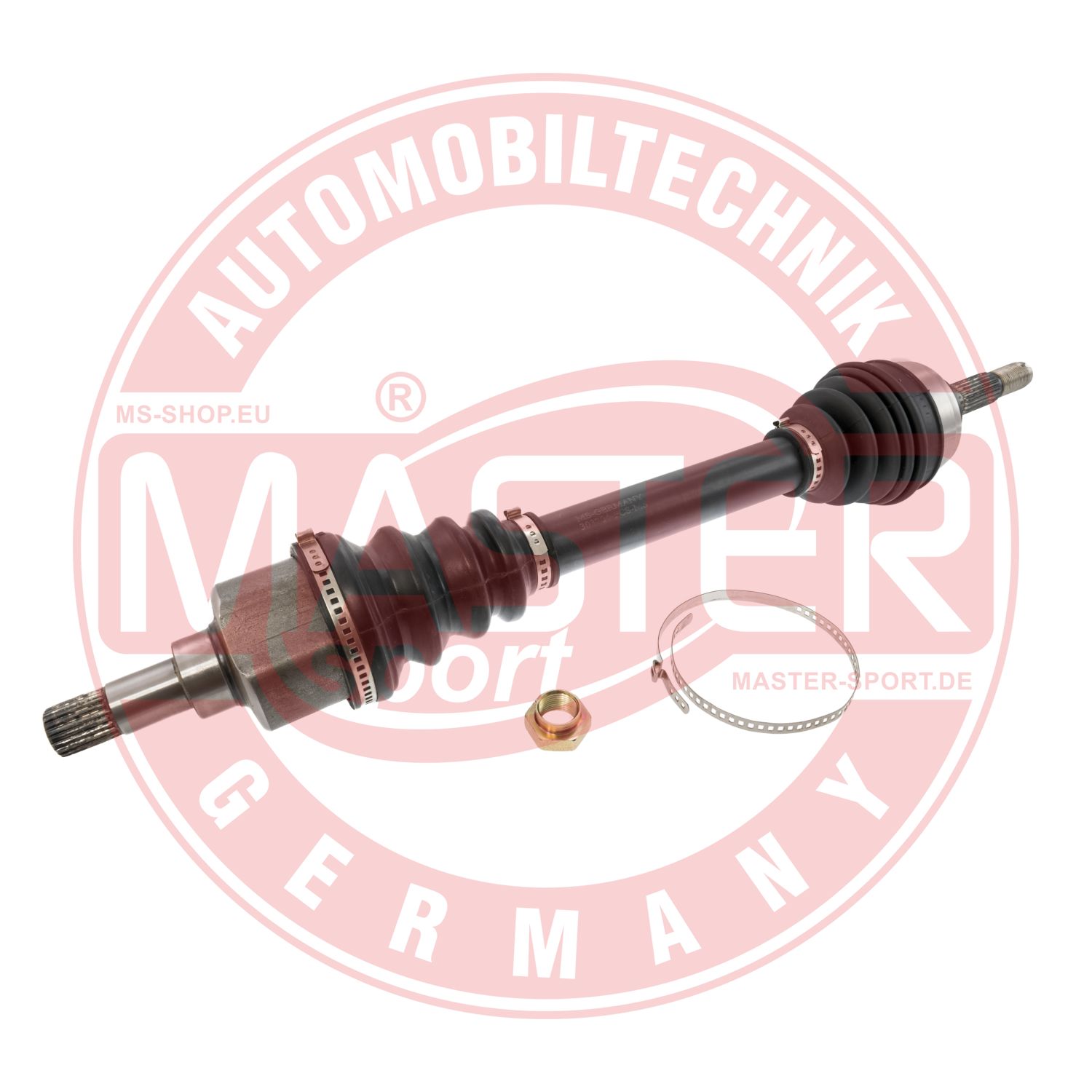 MASTER-SPORT GERMANY 303204-SET-MS Άξονας μετάδοσης κίνησης Μπροστινός άξονας αριστερά for PEUGEOT