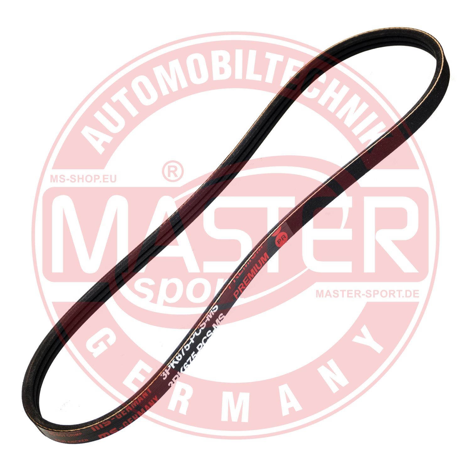 MASTER-SPORT GERMANY 3PK675-PCS-MS Ozubený klinový remeň