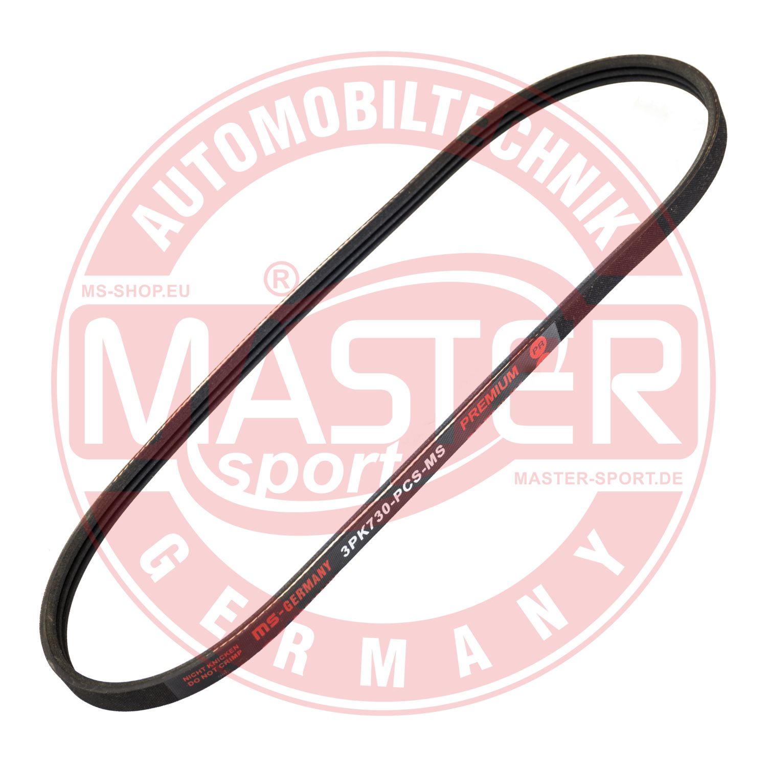MASTER-SPORT GERMANY 3PK730-PCS-MS Ozubený klinový remeň