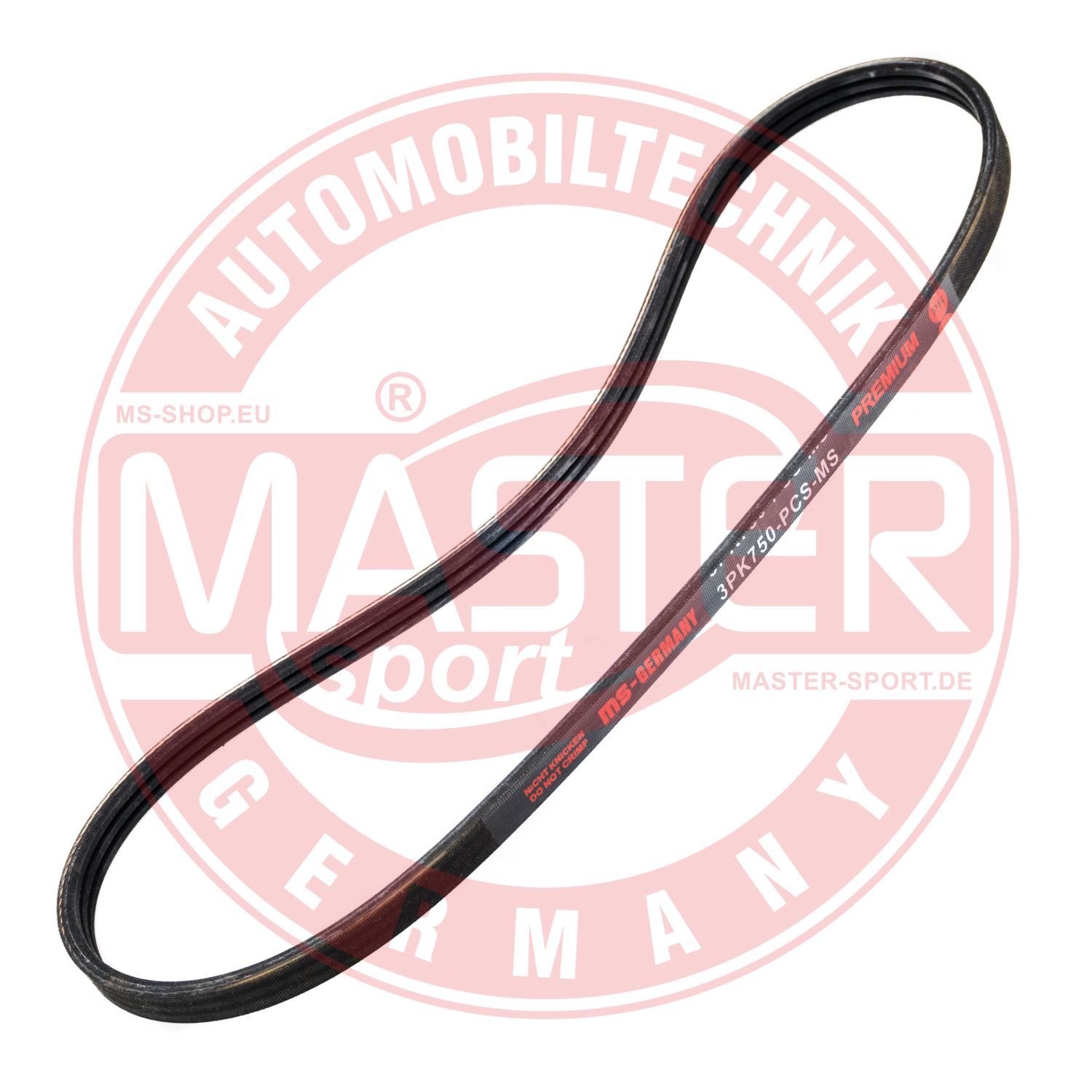 MASTER-SPORT GERMANY 3PK750-PCS-MS Ozubený klinový remeň