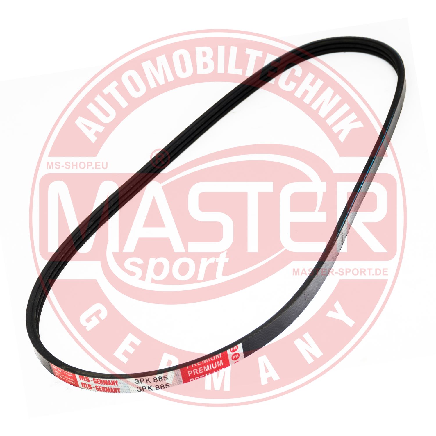 MASTER-SPORT GERMANY 3PK885-PCS-MS Ozubený klinový remeň