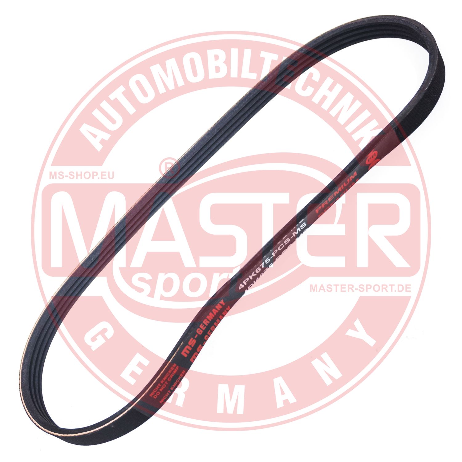 MASTER-SPORT GERMANY 4PK675-PCS-MS Ozubený klinový remeň