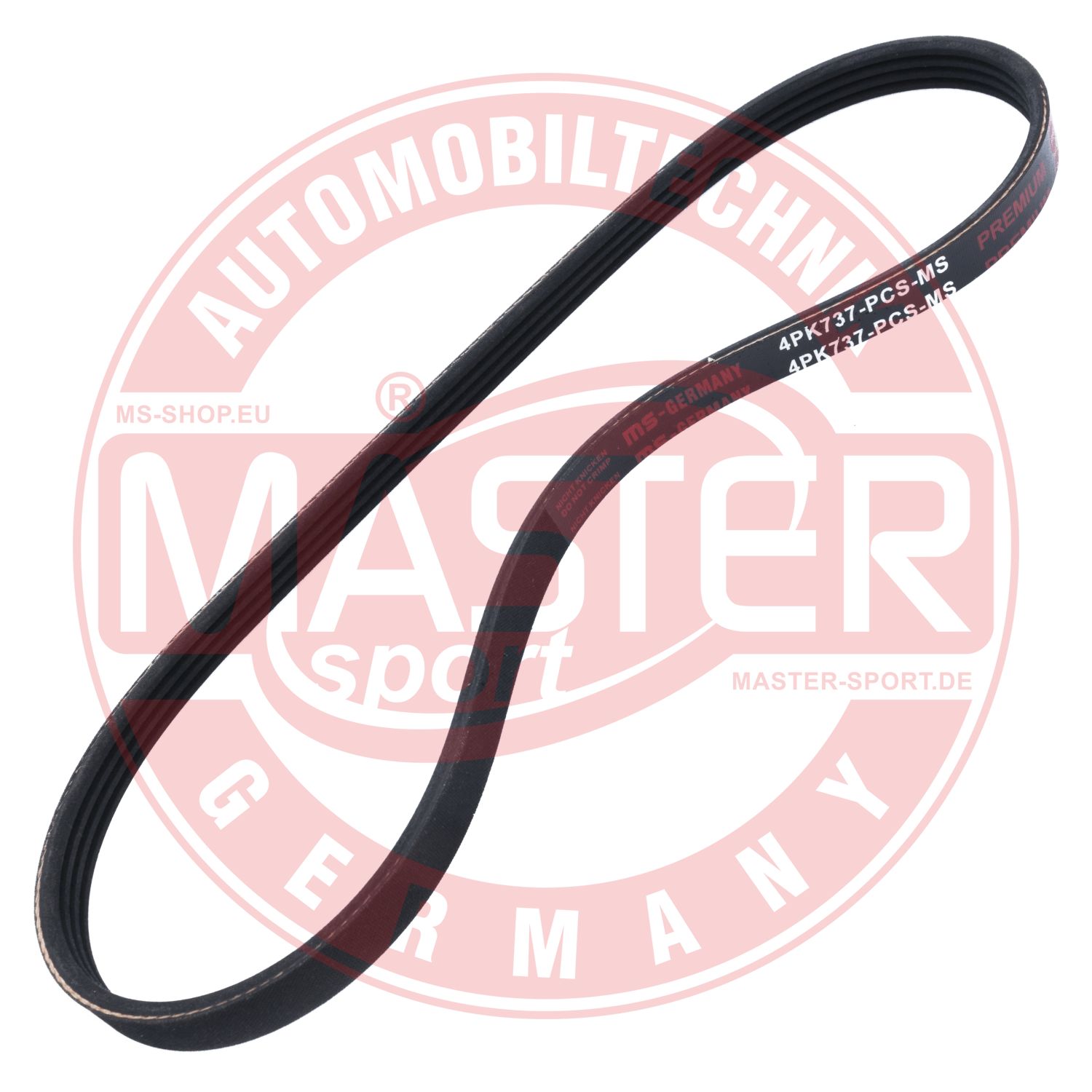 MASTER-SPORT GERMANY 4PK737-PCS-MS Ozubený klinový remeň