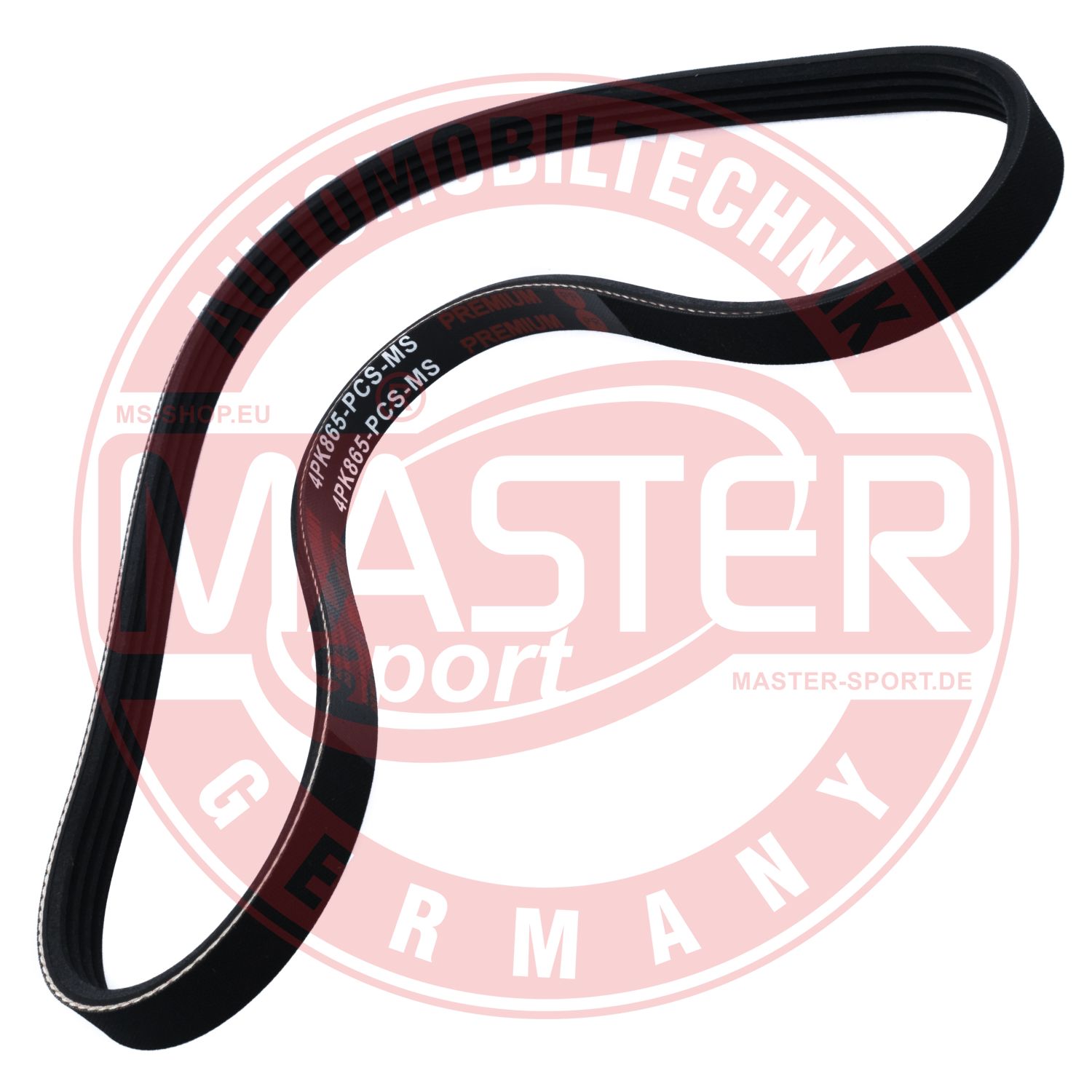 MASTER-SPORT GERMANY 4PK865-PCS-MS Ozubený klinový remeň