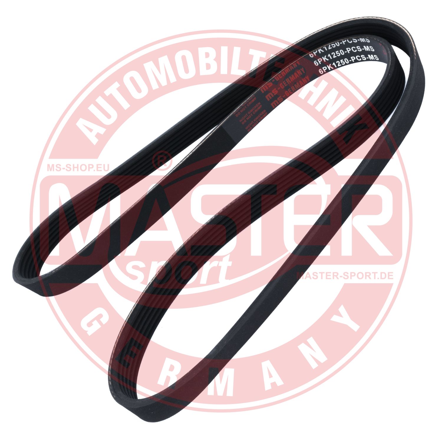 MASTER-SPORT GERMANY 6PK1250-PCS-MS Ozubený klinový remeň