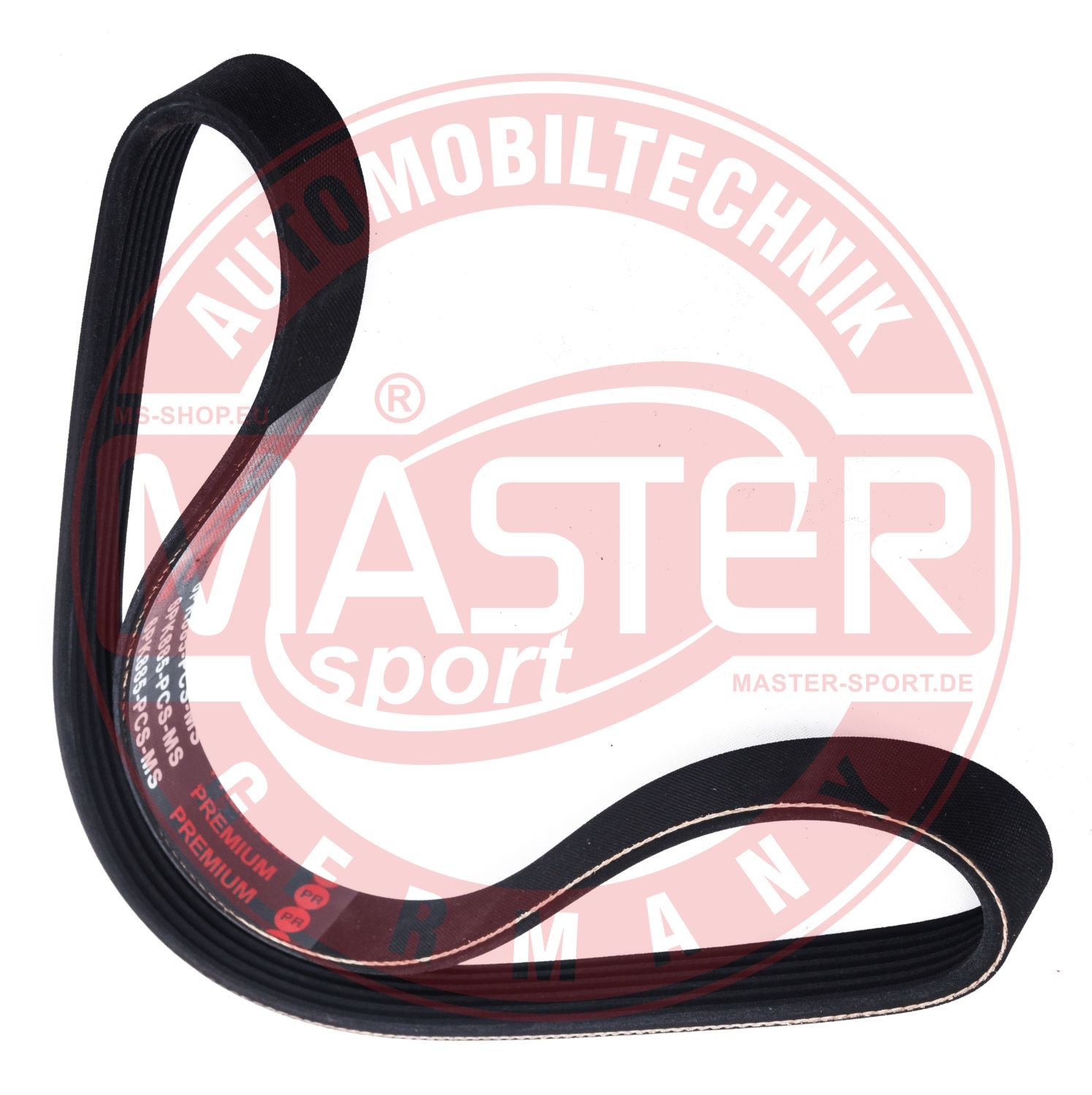 MASTER-SPORT GERMANY 6PK885-PCS-MS Ozubený klinový remeň