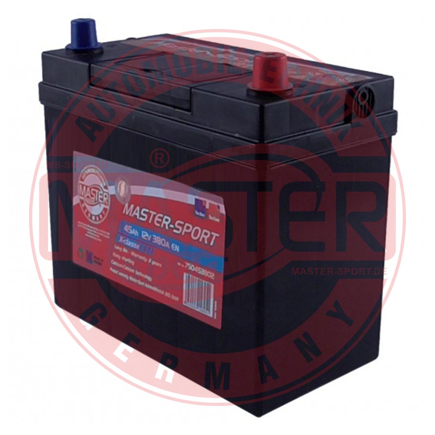 MASTER-SPORT GERMANY 750453802 Starter Battery for HONDA HYUNDAI MAZDA NISSAN SUZUKI TOYOTA