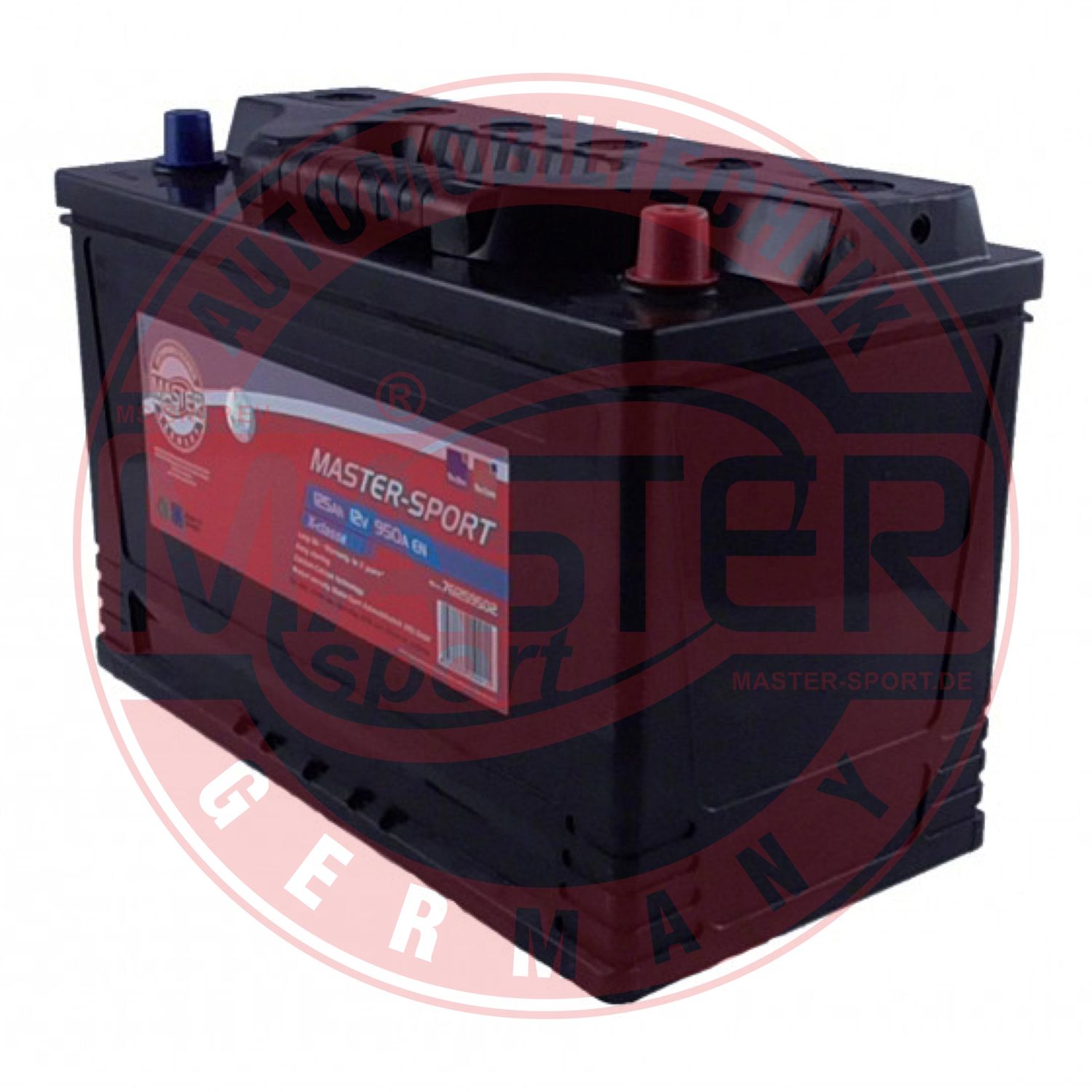 MASTER-SPORT GERMANY 761259502 Starter Battery for CASE IH CHALLENGER DAF FENDT FORD INTERNATIONAL HARV. IRISBUS IVECO JCB JOHN 