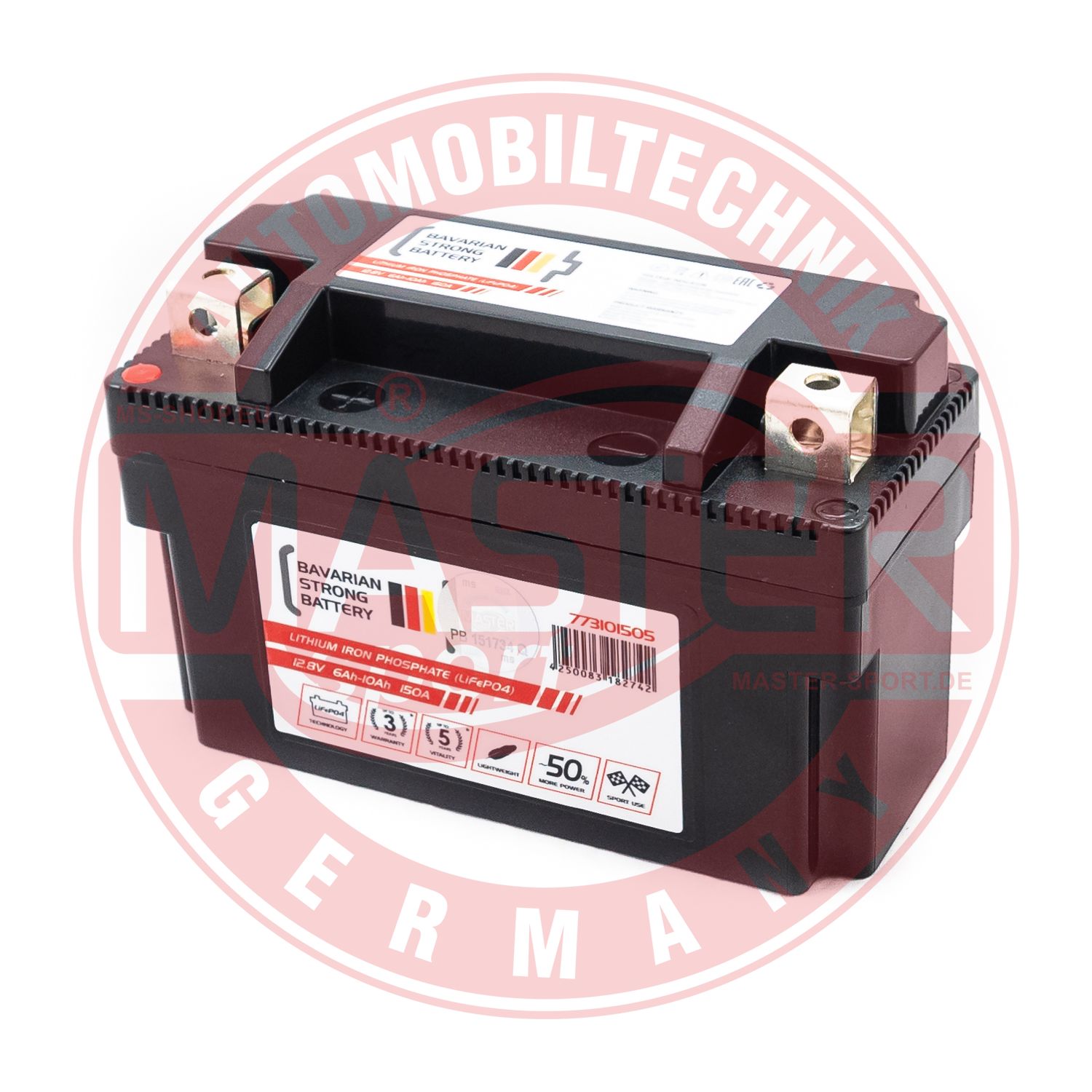 MASTER-SPORT GERMANY 773101505 Starter Battery for YAMAHA
