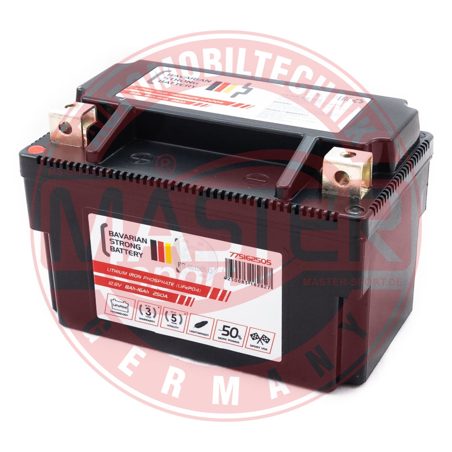 MASTER-SPORT GERMANY 775162505 Starter Battery for BMW HONDA YAMAHA