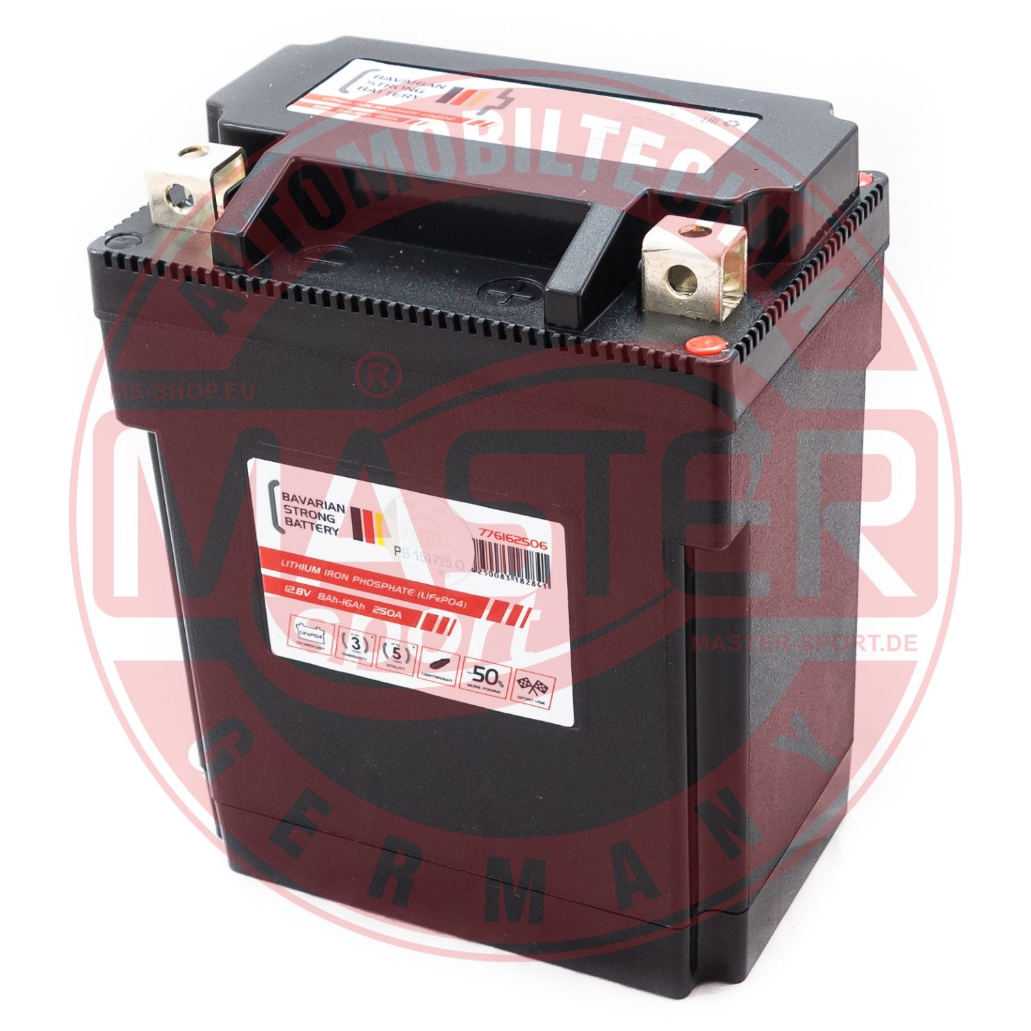 MASTER-SPORT GERMANY 776162506 Starter Battery for BMW HONDA KAWASAKI PEUGEOT SUZUKI YAMAHA