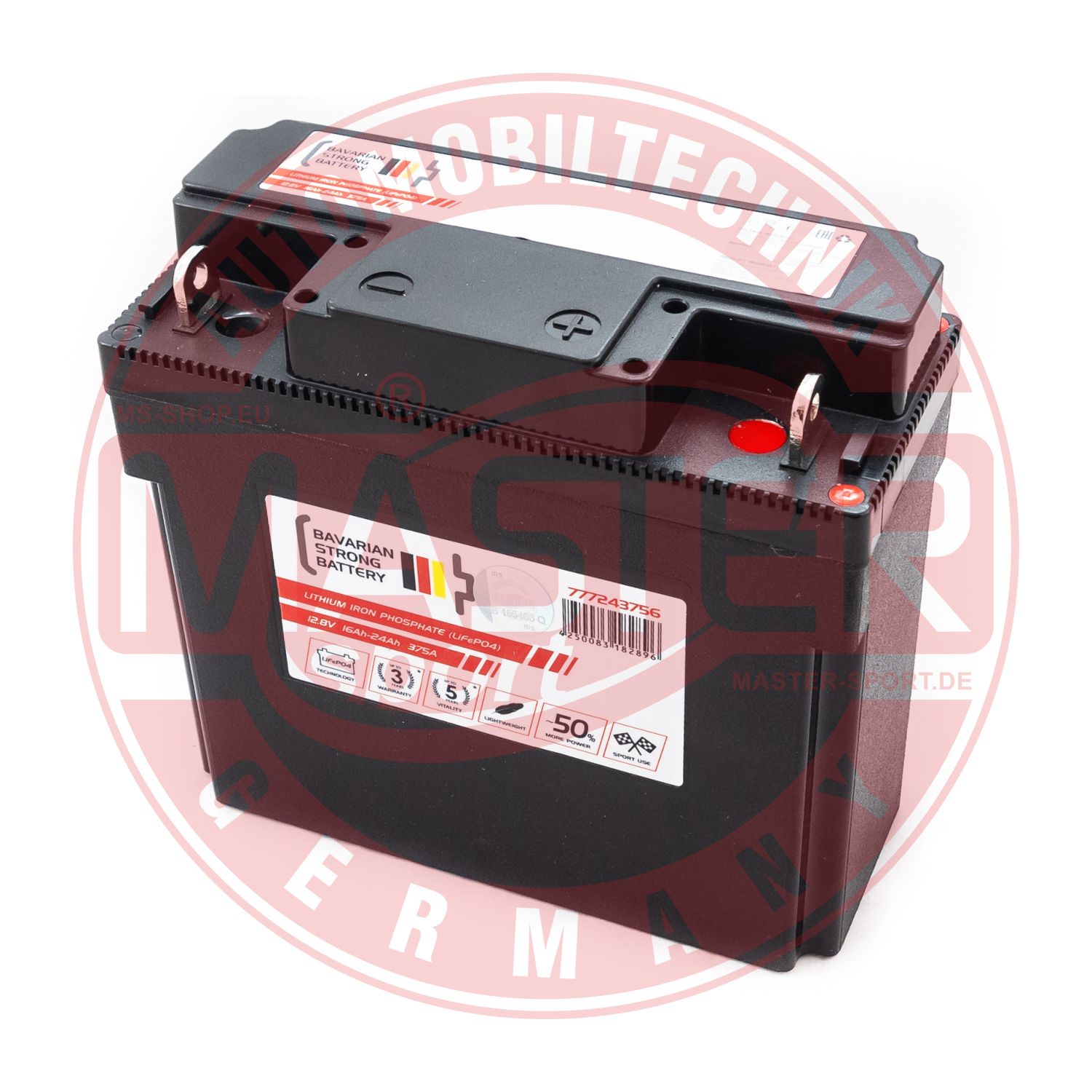 MASTER-SPORT GERMANY 777243756 Starter Battery for BMW