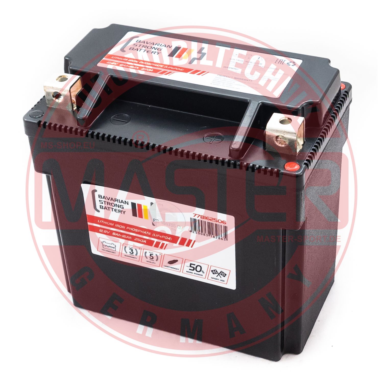 MASTER-SPORT GERMANY 778162506 Starter Battery for BUELL