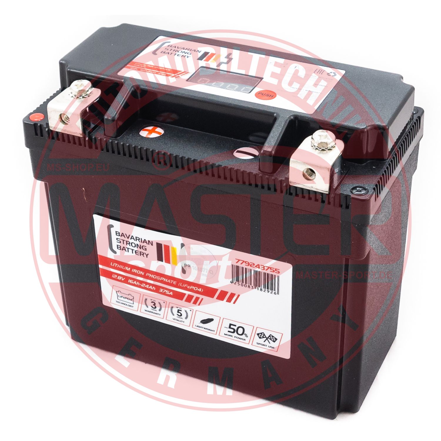 MASTER-SPORT GERMANY 779243755 Starter Battery for SUZUKI