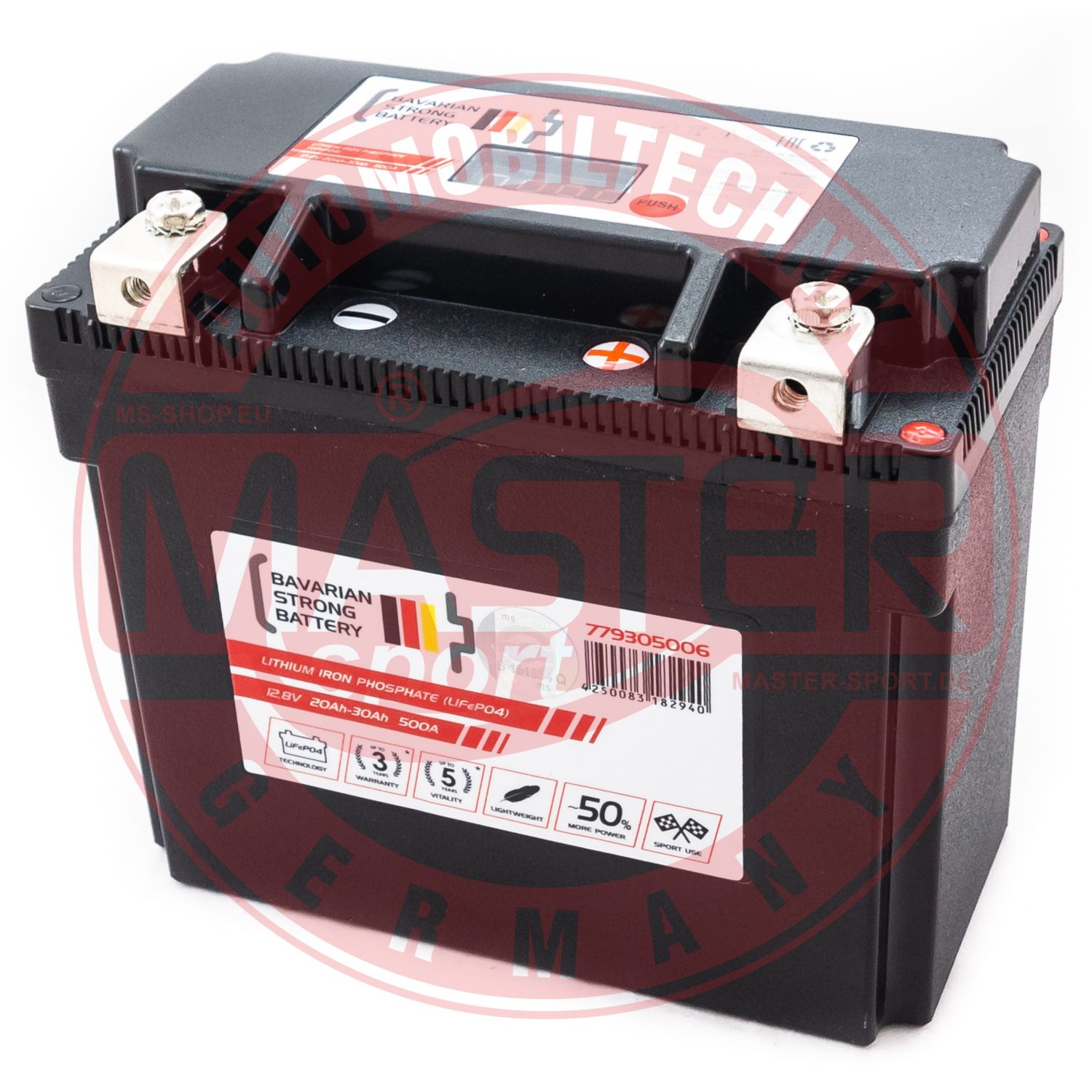 MASTER-SPORT GERMANY 779305006 Starter Battery for KAWASAKI