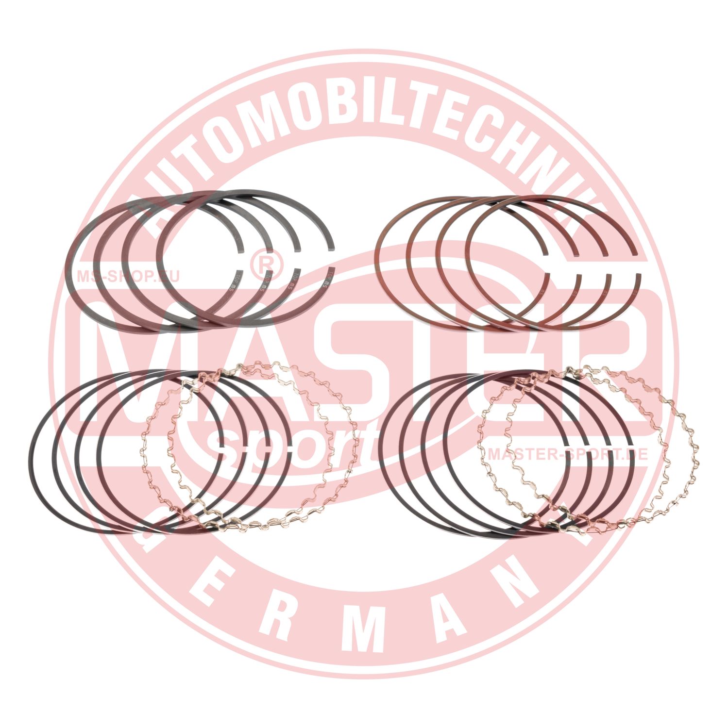 MASTER-SPORT GERMANY 79.40-K-SET/20/-MS SuperKeramik Δακτύλιος εμβόλου for LADA