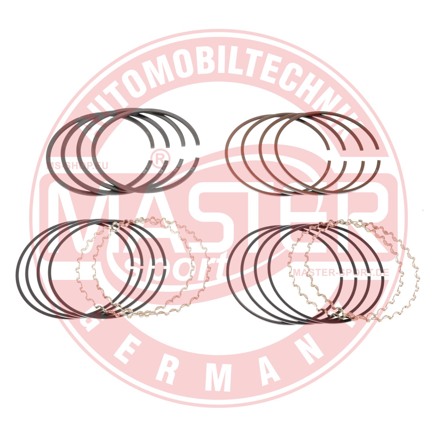MASTER-SPORT GERMANY 79.70-CR-SET/20/-MS SuperChrom Δακτύλιος εμβόλου for LADA