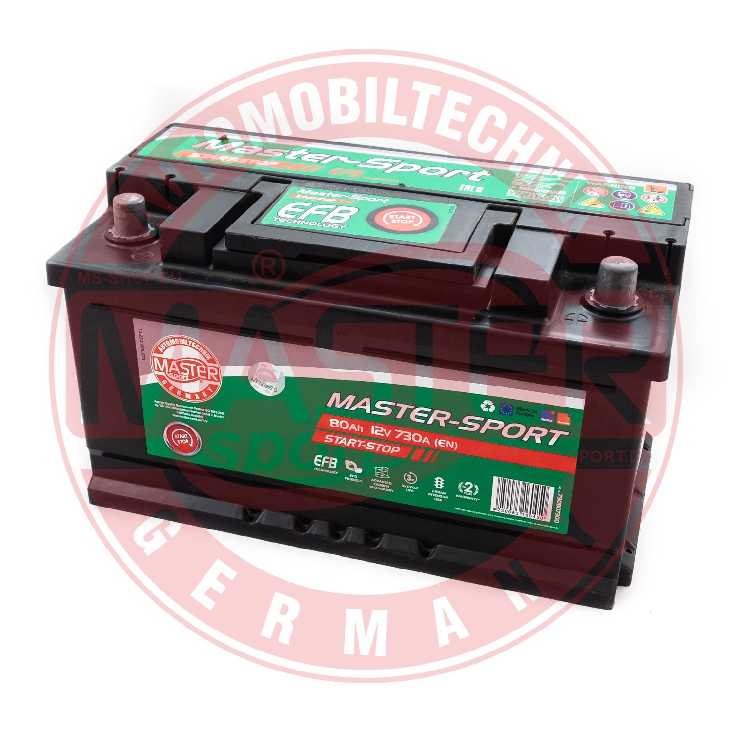 MASTER-SPORT GERMANY 790807300 Starter Battery for ALFA ROMEO ALPINA CHEVROLET CHRYSLER DODGE FORD HYUNDAI JEEP KIA LANCIA LAND 