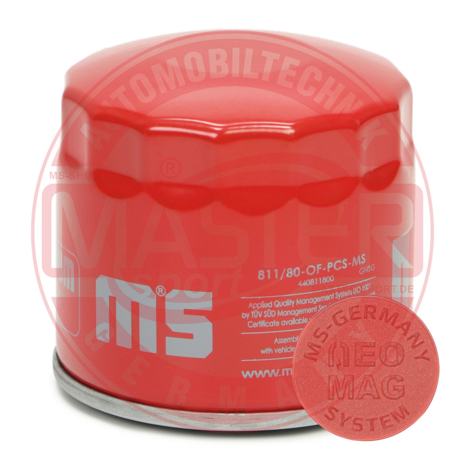 MASTER-SPORT GERMANY 811/80-OFMG-PCS-MS Olejový filter