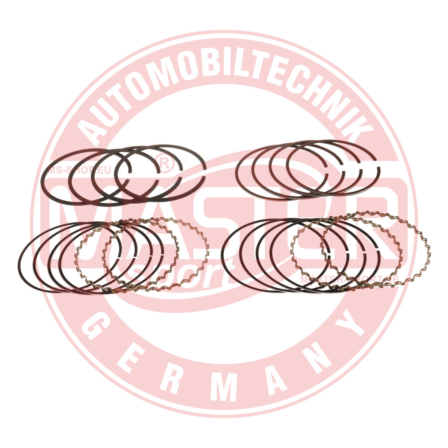 MASTER-SPORT GERMANY 82.80-CR-SET/20/-MS SuperChrom Δακτύλιος εμβόλου for LADA
