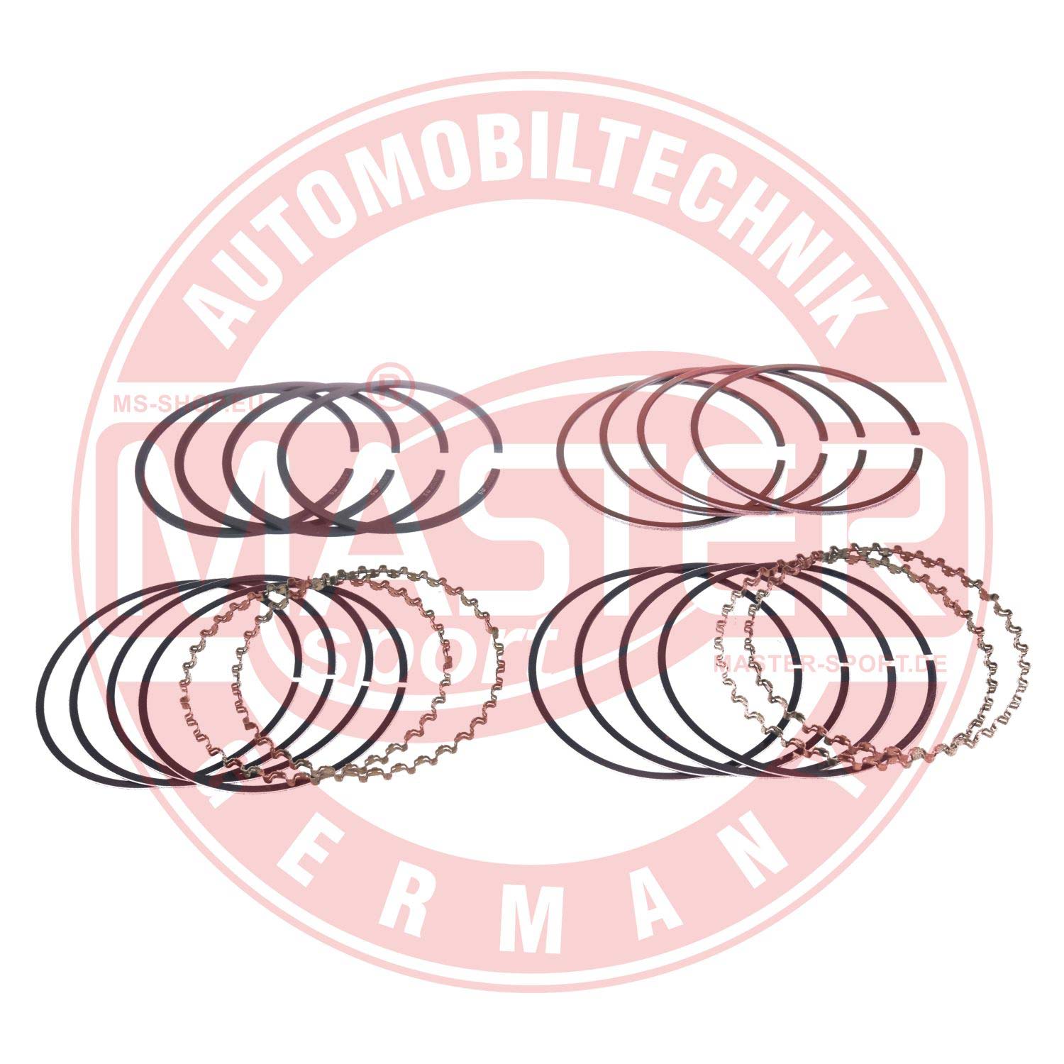 MASTER-SPORT GERMANY 92.50-CR-SET/20/-MS SuperChrom Δακτύλιος εμβόλου for LADA