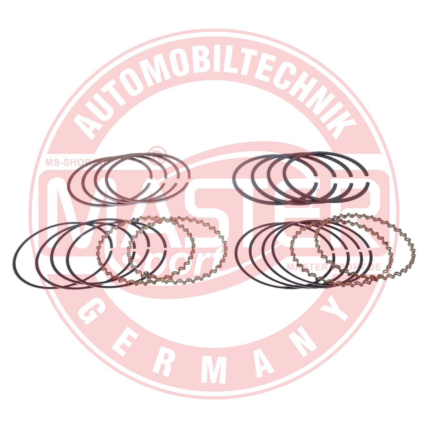 MASTER-SPORT GERMANY 92.50-K-SET/20/-MS SuperKeramik Δακτύλιος εμβόλου for GAZ