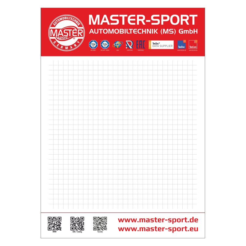 MASTER-SPORT GERMANY 930001710 Advertising Sign