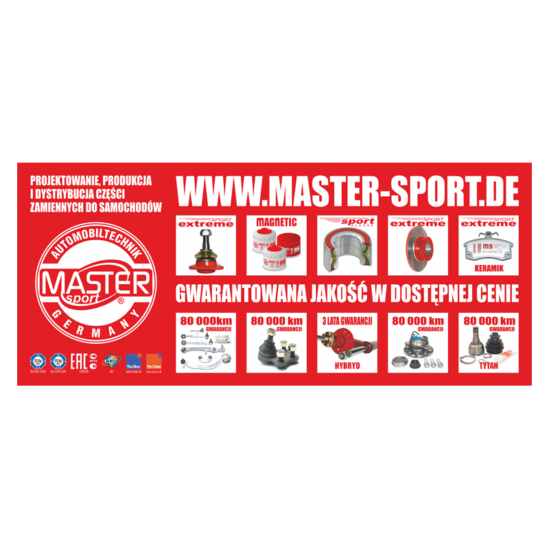 MASTER-SPORT GERMANY 950000310 Advertising Sign