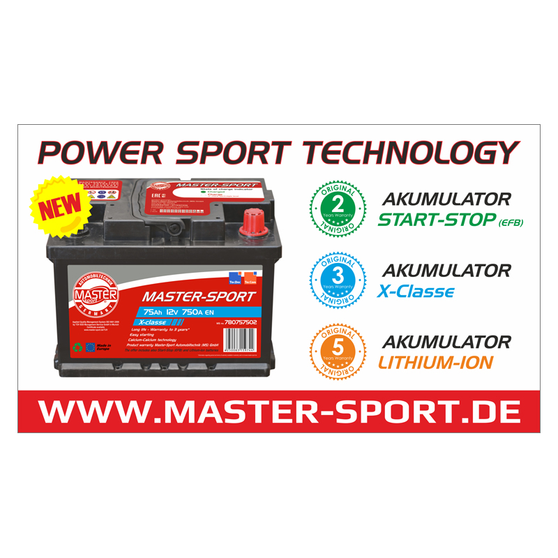 MASTER-SPORT GERMANY 950000350 Advertising Sign
