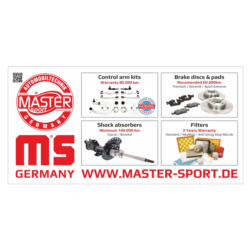 MASTER-SPORT GERMANY 950007001 Advertising Sign