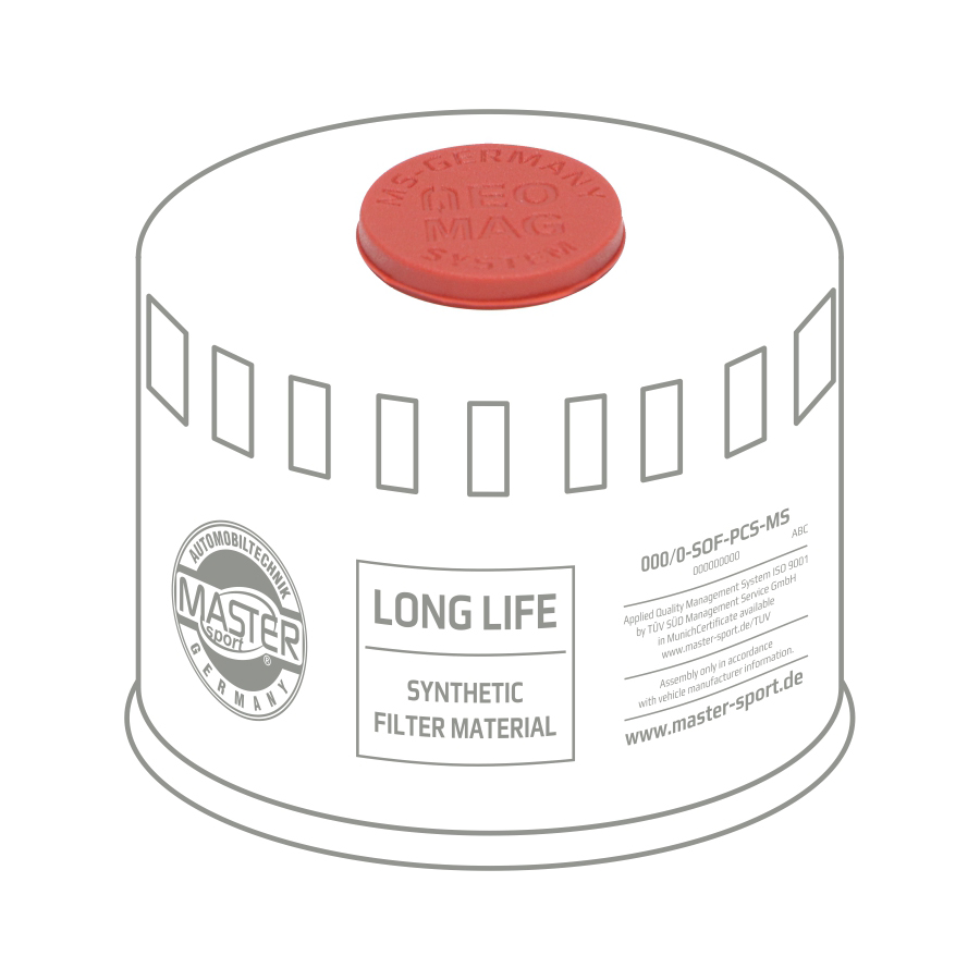MASTER-SPORT GERMANY 13110-OFSMG-PCS-MS Oil Filter for DAF