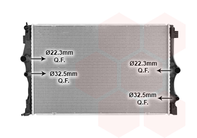 VAN WEZEL 30012717 Ψυγείο,...