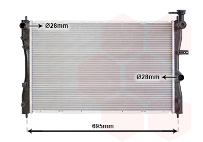 VAN WEZEL 32002172 Ψυγείο,...