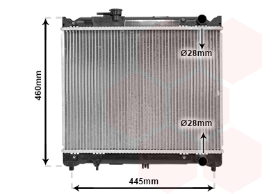 VAN WEZEL 52002015 Ψυγείο,...