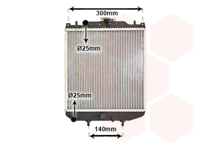 VAN WEZEL 52002028 Ψυγείο,...