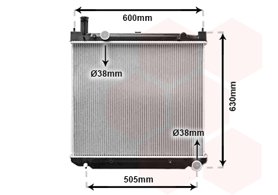 VAN WEZEL 53002471 Ψυγείο,...