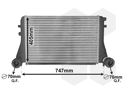 VAN WEZEL 58004227 Ψυγείο...