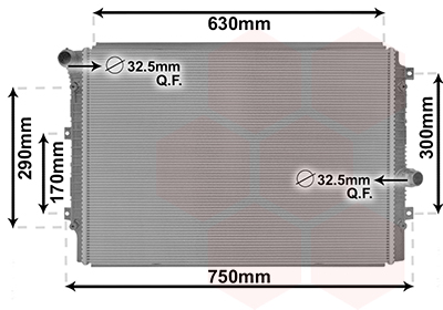 VAN WEZEL 58012713 Ψυγείο,...